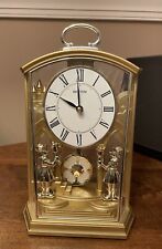 Rhythm Two Tone Carriage Mantel Clock - Gold picture