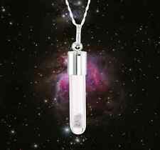 Genuine moon vial dust necklace - embrace lunar magic and own a piece of the picture