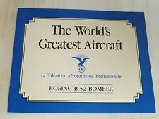 Franklin Mint Boeing B-52 Bomber THE WORLDS GREATEST AIRCRAFT Original COA  picture
