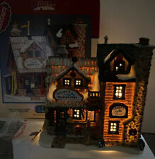 Rare Lemax 2004 Bucky's Trading Post & Casey's Camping Mountain Village House picture
