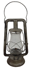 Vintage Dietz Monarch Kerosene Lantern with Glass Globe 13.75