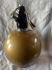 Vintage Globemaster Soda Syphon Seltzer Spritzer Bottle Barware England picture