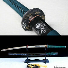 handmade high carbon steel japanese samurai katana sword battle ready sharp picture