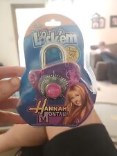 Hannah Montana - Lock'em - Combination Lock for School Lockers Bikes - Elmers picture