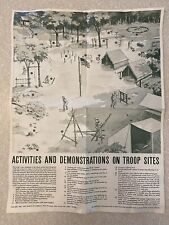 6 Vintage Boy Scouts Posters: Troop Sites, Woods Tools, Tracking, Nature, Ropes. picture