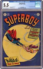 Superboy #5 CGC 5.5 1949 4376958005 picture