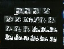 BR56 Rare Original Contact Sheet Photo THEATRICAL ACTORS IN DRAG Costume Roles picture