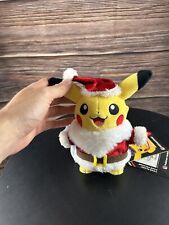 Pokemon Center Original Stuffed Pikachu Santa 2014 picture
