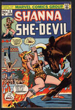 SHANNA THE SHE-DEVIL #3 6.0 // JOHN BUSCEMA & JOE SINNOTT COVER MARVEL 1973 picture