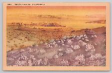 Death Valley California, Scenic View, Vintage Postcard picture