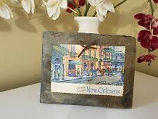 John McCann French Quarter New Orleans Print Historic New Orleans Roofing Plate picture