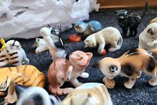 VTG Danbury Mint Cats of Character Bone China Cat Figurines Set of 27 picture