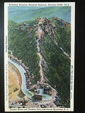 Vintage Postcard 1938 Whiteface Mountain Summit House Train Adirondacks NY picture