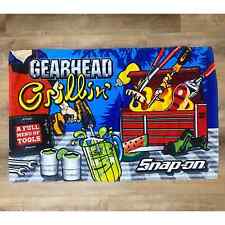 Snap-On Tools Gearhead Grillin 56x36 in Beach Towel 2017 Limited Edition Staples picture