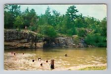 Morrilton AR-Arkansas, Swimming In Lake Roosevelt, Vintage c1962 Postcard picture
