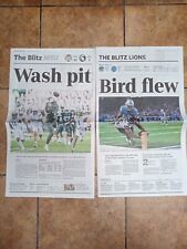 Seattle Seahawks/ Washington Huskies The Blitz Detroit Free Press Newspaper  picture
