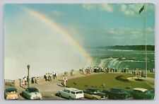 Postcard The Crest Of The Horseshoe Falls Showing Rainbow Niagara Falls picture