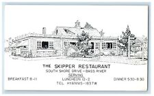 c1910's The Skipper Restaurant South Shore Drive Bass River Antique Postcard picture