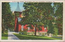 Postcard Lee Chapel Washington and Lee University Lexington VA  picture