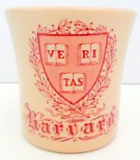 Vintage Harvard University MUG Beige Burgundy Cooperative Society picture