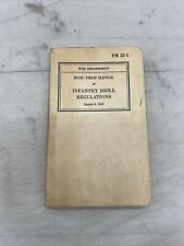 WW2 US Army Infantry Drill Regulations 1941 Book (V415 picture