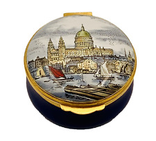 Crummles & Co St. Paul's Cathedral Porcelain Trinket Box  1 3/4