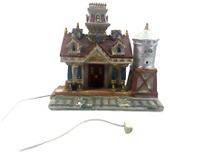 vtg LEMAX RETIRED CAROLE TOWNE VICTORIA STREET STATION LIGHT UP HOUSE picture