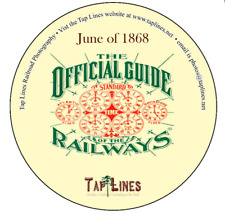 June of 1868 Traveler's Official Railway Guide scanned to Adobe PDF on CD picture
