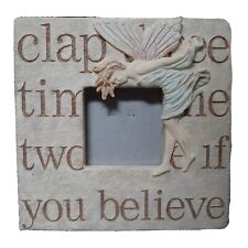 FAIRY Photo Frame Clap three times if you believe Frameology Tinkerbell picture