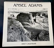 ANSEL ADAMS 1997 Wall Calendar Huge 14x 15.5” Pages/Prints picture