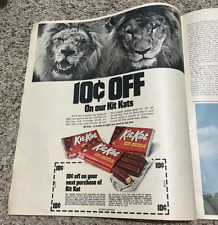 1974 Kit Kat Newspaper Print Ad & Coupon picture