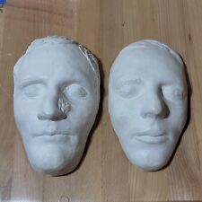 Life-Size Replicas of Original Joseph & Hyrum Smith Death Masks LDS Wall Hanging picture