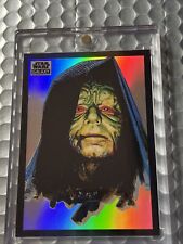 2022 Star Wars Galaxy Chrome Refractor #11 Emperor Palpatine EACC 2308015 picture