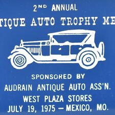 1975 Antique Auto Trophy Meet Car Show Audrain West Plaza Store Mexico Missouri picture