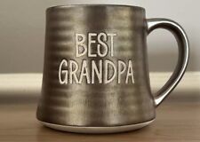 “Best Grandpa” Coffee Mug Hallmark Wide Bottom Coffee Mug Cup Father’s Day Gift picture