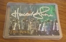 Composer Howard Shore Signed Lord of the Rings Prismatic Card 2002 Topps 2 of 10 picture