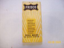 Frisco Railway Public Timetables   May 1951 picture