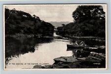Killarney UK-Ireland, Meeting the Waters, Scenic River, Vintage Postcard picture