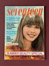 Seventeen Magazine June 1977 Summer Beauty Special, Eleanor Mondale picture