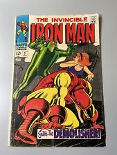 Invincible Iron Man #2 (1968)🔑1st Appearance Demolisher Johnny Craig Cover picture