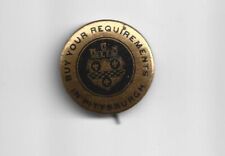 Vintage pin Buy Your Requirements in  PITTSBURGH pinback CASTLE CROSS Graphic picture
