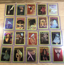 HUGE 1995 Playboy Chromium Cover Card  - Edition 2 40 Card Lot  Mint picture
