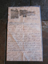 1933 letterhead Hotel Northern Seattle Wa Puget Sound  picture