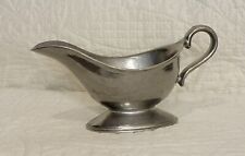 Vintage Wilton Armetale Pewter Footed Gravy Boat picture