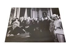 Voting Rights Act Signed Postcard Lyndon B Johnson Presidential Library MLK Jr picture