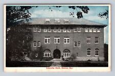 Berea KY- Kentucky, Lincoln Hall, Antique, Vintage Souvenir Postcard picture