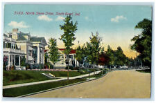 1912 North Shore Drive South Bend Indiana IN Antique Posted Postcard picture