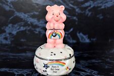 Ardleigh Elliott Care Bears Have A Rainbow Day March Birthstone Music Box 2005*$ picture