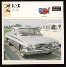 1961 1962 Buick Special  Classic Cars Card picture