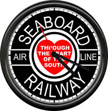 Seaboard Railway Air Line Southern  Railroad Train Conductor Sign Wall Clock picture